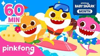 Bayi Hiu Sedang Liburan  Kumpulan Lagu Anak  Nyanyi sama Baby Shark  Pinkfong Baby Shark