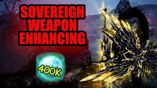 Spent over Trillion silver enhancing NEW Sovereign Weapons  Black desert online