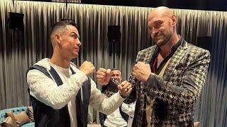 Cristiano Ronaldo meet Tyson Fury