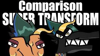 Comparison Alphabet Lore But F Transform