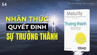 Nhận Thức Quyết Định Sự Trưởng Thành  Sách Trưởng Thành  Osho