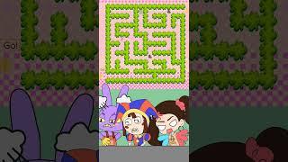 Jax & Pomni AnythingAlexia Decode the Maze   Funny Animation #shorts #funny #story #memes