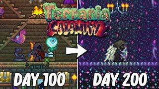 I Spent 200 Days In Terraria CALAMITY... Heres What Happened