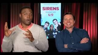 Sirens Season 1 Exclusive Kevin Daniels and Michel Mosley