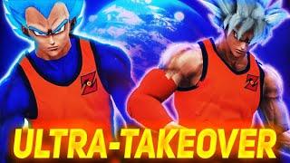 ULTRA TAKEOVER GOKU AND VEGETA From Dragon Ball Z In NBA 2K21 *Super Saiyan Builds*