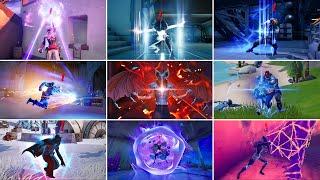 Evolution of All Special Abilities of Mythic Bosses in Fortnite Season 14 - Season 28