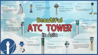 Beautiful air traffic control tower in Asia atc for you
