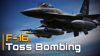DCS F-16 Toss Bombs  Learn how to CCRP Toss Bombs in this F16 Guide