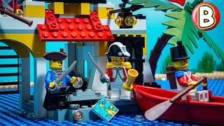 LEGO Pirates 6263 Imperial Outpost  Stop Motion Review