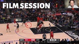 CLIPPERS defensive mistakes vs. PELICANS  February 7 2024