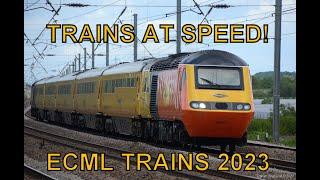 Trains At Speed   ECML Sandy   15th May 2023