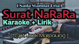 SURAT NARARA KARAOKE LIRIK  LAGU BATAK POPULER