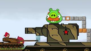 Angry Birds Animation TANK WAR remake