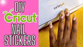 How to Create Nail Decals with your CRICUT  Nail Stickers
