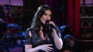 Idina Menzel IfThen - You Learn To Live Without -Letterman  2014 05 08