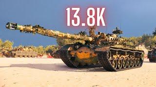 World of Tanks BZ-74-1  13.8K Damage 7 Kills & AMX 50 B 10K etc