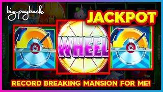 $18Spin → SUPER SHOCKING JACKPOT on Huff N Even More Puff Slots AND THE WHEEL