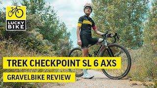 TREK CHECKPOINT SL 6 AXS REVIEW  Pfeilschnelles Gravelbike für jedes Terrain ‍️