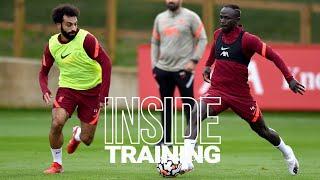 Inside Training Boss goals big saves and skills in the rondos