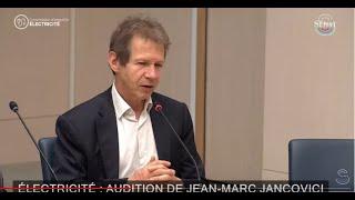 Jancovici  audition sur lélectricité au Sénat - 27052024