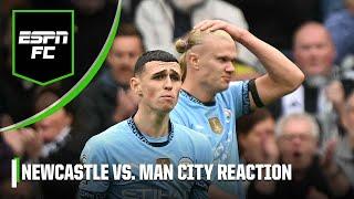 ‘MAJOR LACK OF CREATIVITY’ Man City stumble vs. Newcastle without Rodri  ESPN FC