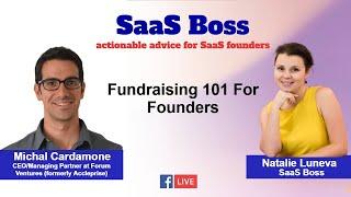 Fundraising 101 For Founders with Michal Cardamone SaaS Boss Episode 61