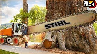 Extreme Dangerous Fastest Big Chainsaw Cutting Tree Machines  Biggest Heavy Equipment Machines #2