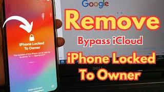 Remove iPhone Locked To Owner How To Bypass iCloud How to Fix  Without Apple ID