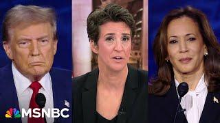 Trump got destroyed See Maddow and MSNBC panel instantly react to historic debate