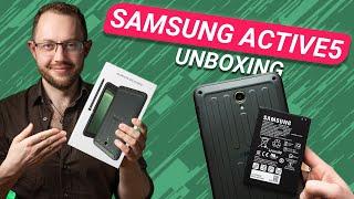 Samsung Galaxy Tab Active5 Unboxing & Hands On