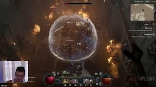 Diablo IV Solo Clearing Nostrava Stronghold Barbarian POV