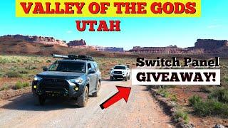 Valley Of The Gods Utah 4Runner Camping - Switch Panel Giveaway