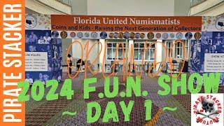 2024 Summer FUN Show Orlando  Day 1  #coin  #gold  #silver  #copper  #numismatics  #fun  #florida