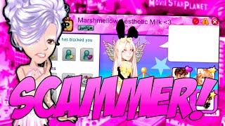 EXPOSING THE BIGGEST SCAMMER ON MSP  MovieStarPlanet Rare Trading  waif msp