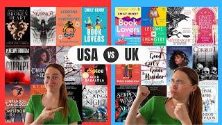 Who wore it better? Comparing US vs UK book covers  