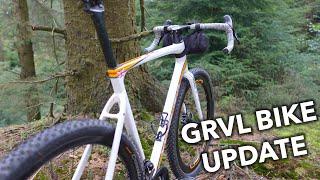 A Gravel Vlog - Am I converted? Bike update.