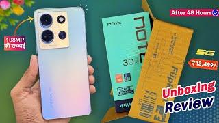 Infinix Note 30 5g Unboxing & Review After 48 Hrs  Pubg Test Review  Infinix Note 30 5g unboxing