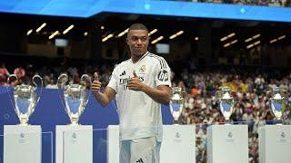 Spektakel vor 85.000 Fans Mbappé feierlich bei Real Madrid vorgestellt