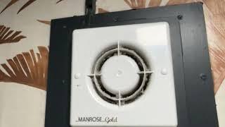 Rare Manrose Gold Extractor Fan