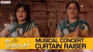 #AlaVaikunthapurramuloo - Musical Concert Curtain Raiser Allu Arjun TrivikramThaman S