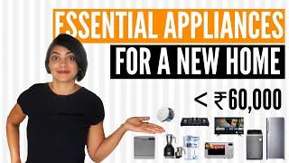 Everything you need for setting up a new home  Best home appliances  Kitchen & cleaning appliance