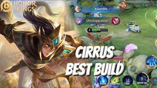Honor of Kings Cirrus Best Build To Carry Mythic rank
