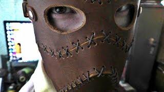 Как сделать крутую маску из кожи. DIY