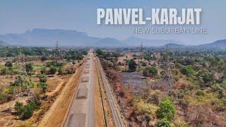 Panvel Karjat Suburban Line Project March2024 Update  Panvel To Karjat New Rail Line Progress