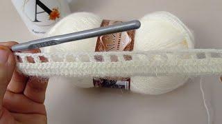 TRENDYOLDA 450 LİRA EVDE ÖRDÜM 25 LİRA  COK ZARİF ŞIK ÖRGÜ YELEK BLUZ MODELİ EASY CROCHET KNİTTİNG