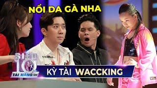 Siêu nhí vừa bước ra đã khiến Trấn Thành Hari Won NỔI DA GÀ là một kỳ tài Waccking  STNN TẬP 10