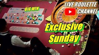  LIVE ROULETTE  Exclusive Sunday In Las Vegas Casino  BIG WIN  2024-06-30