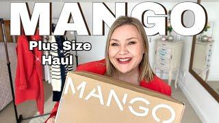 MANGO Plus Size Try On Haul  WILL IT FIT?  Great pieces for apple shapes..