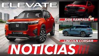 Elevate será el SUV más barato de Honda  la nueva RAM Rampage y más...  Noticias