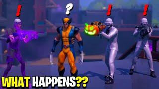 What Happens if ALL Henchmen & Midas Meet Wolverine in Fortnite  Unexpected Outcome